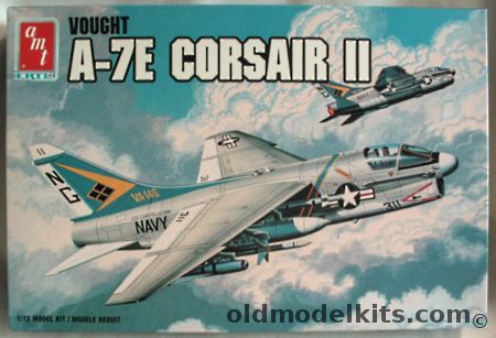 AMT 1/72 Vought A-7E Corsair II - US Navy VA-146 USS Constellation or VA-46 USS America, 8808 plastic model kit